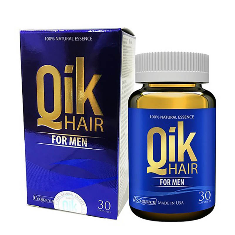 Qik Hair - thưc phẩm chức năng giảm rụng tóc cho nam