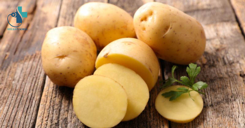 Dưỡng ẩm da bằng khoai tây vào mùa đông