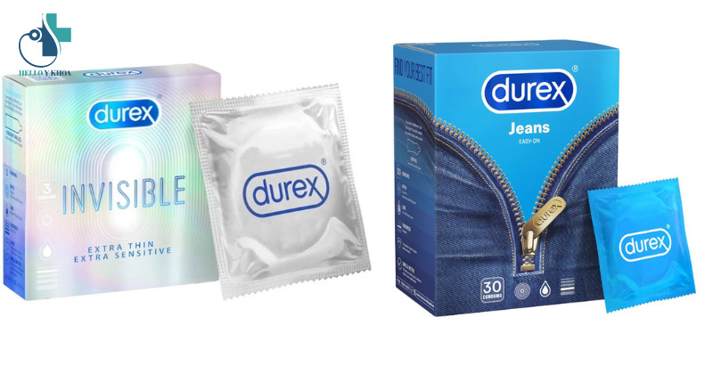 Cac loai bao cao su theo size cua Durex