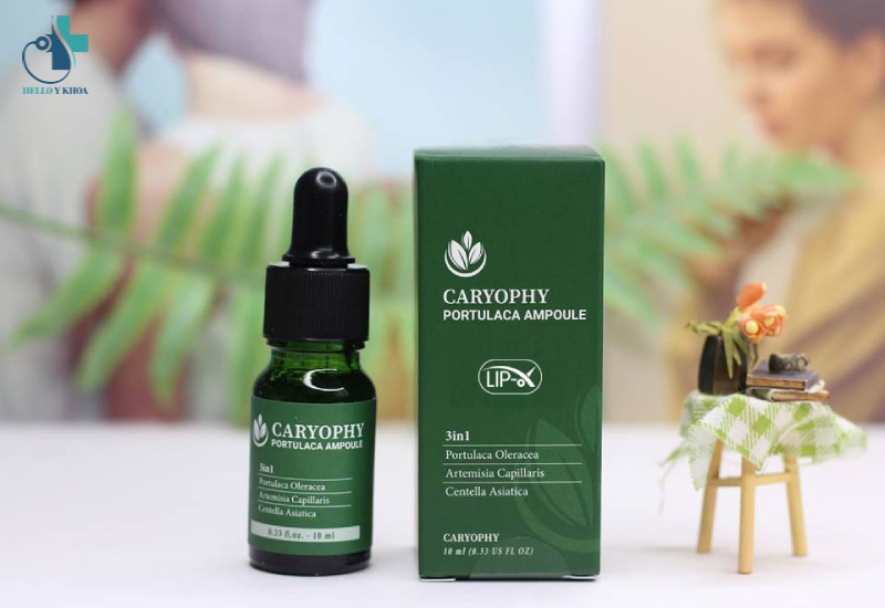 Tinh chất trị mụn cho da dầu Caryophy Portulaca Ampoule