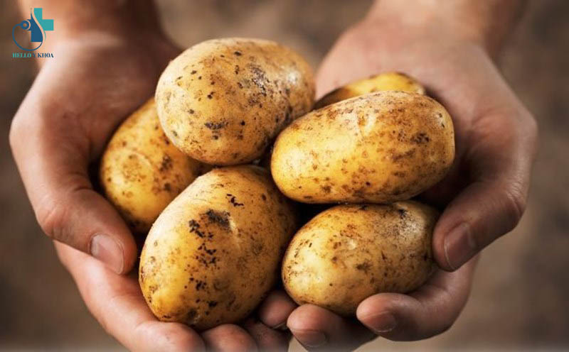 Vì sao khoai tây trị được nám da