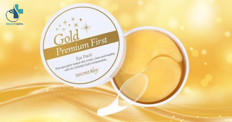 Mặt nạ chống thâm quầng mắt Hàn Quốc Secret Key Gold Premium First Eye Patch