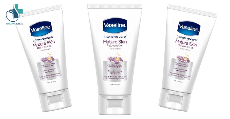 Kem dưỡng tay chống lão hóa Vaseline Intensive Care Mature Skin Rejuvenation Hand Cream